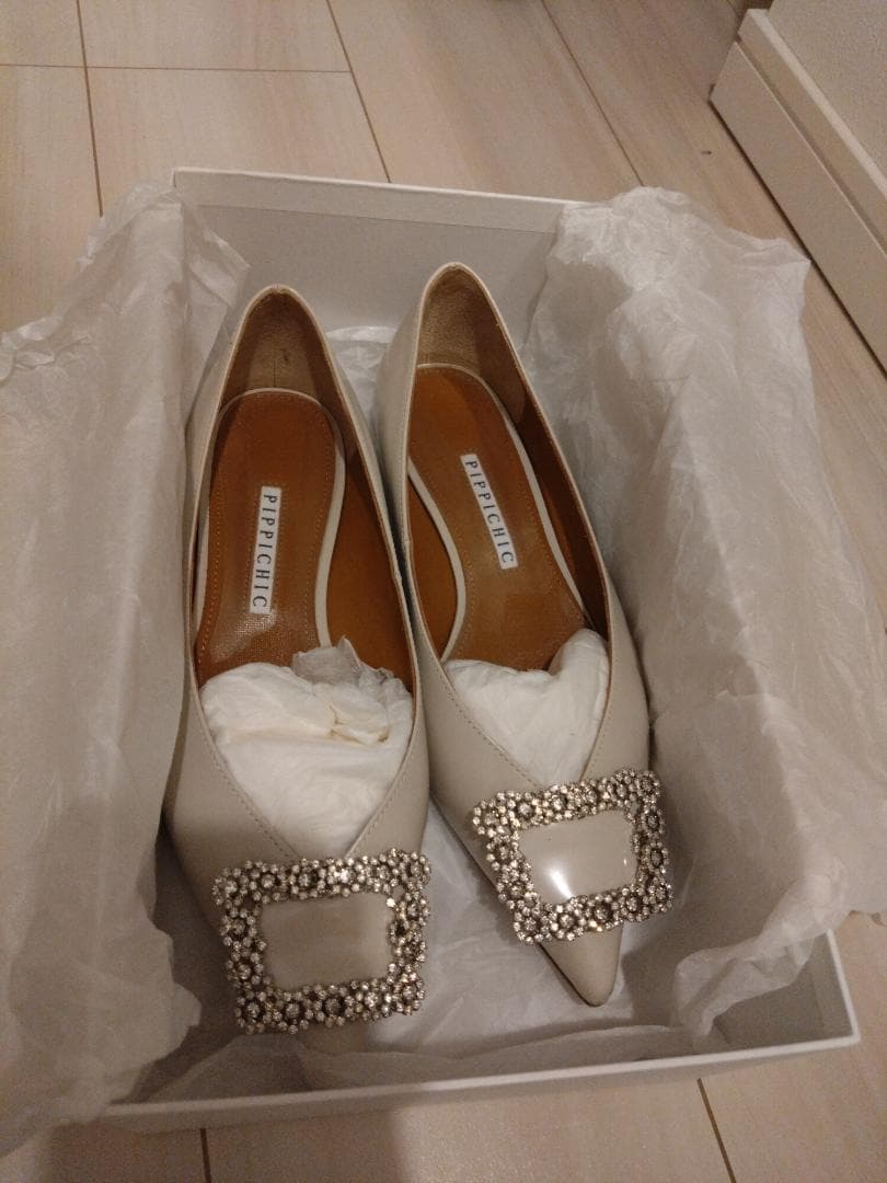 37.1/2サイズ　PIPPICHICフラットシューズ