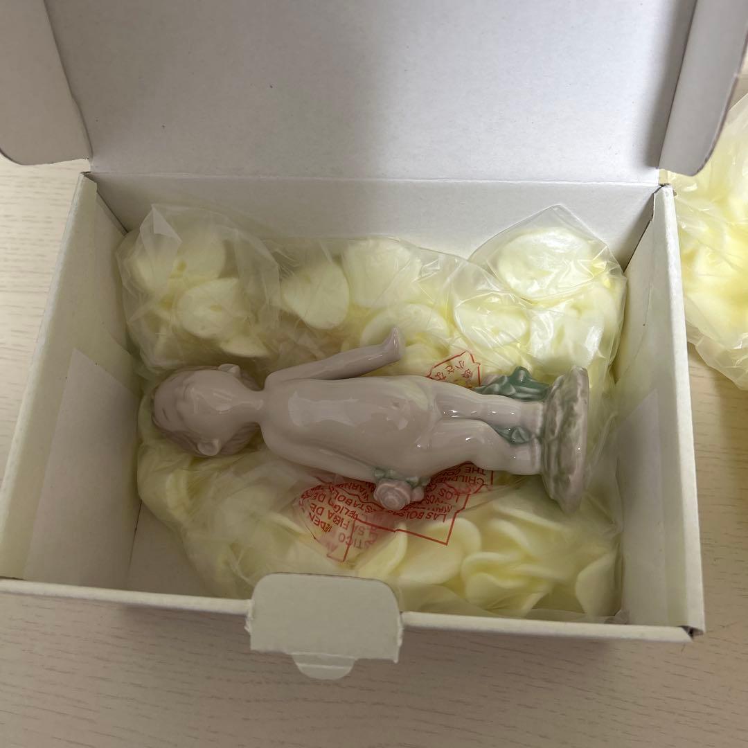 リヤドロ社　NAO タカシマヤオリジナル ローズちゃん 陶器 置物