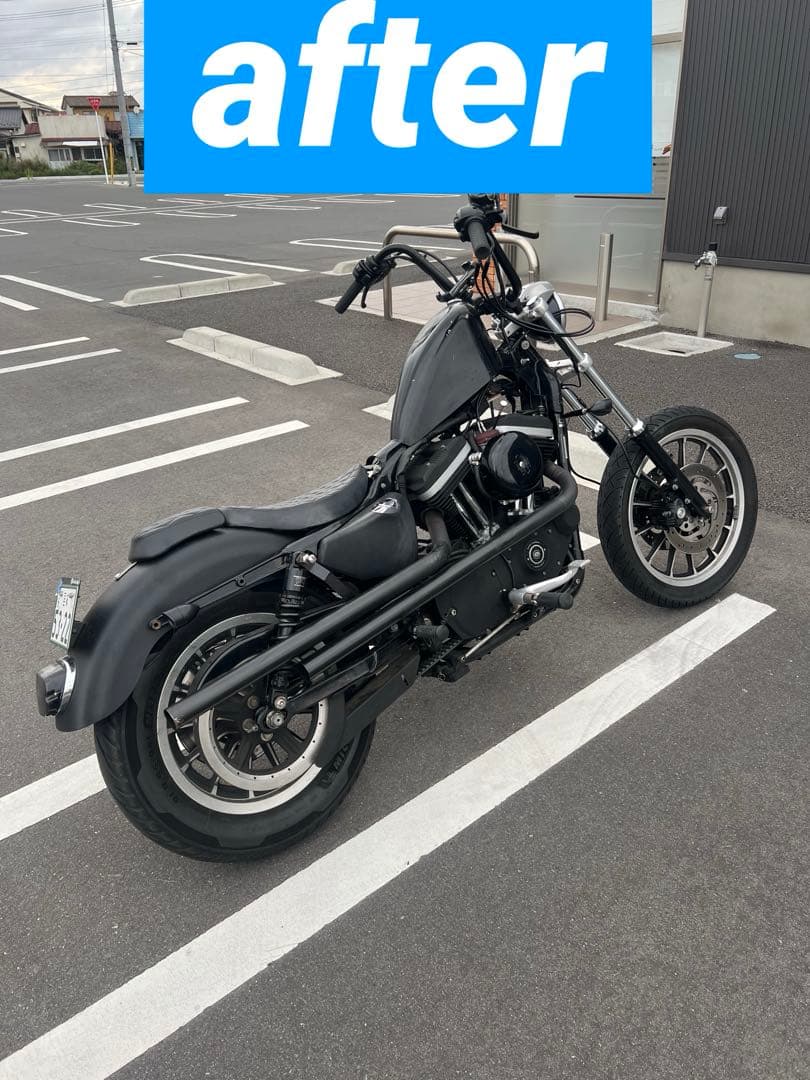 【良品】スポーツスター39ｍｍフォーク+6in（15cm）フォークジョイント延長