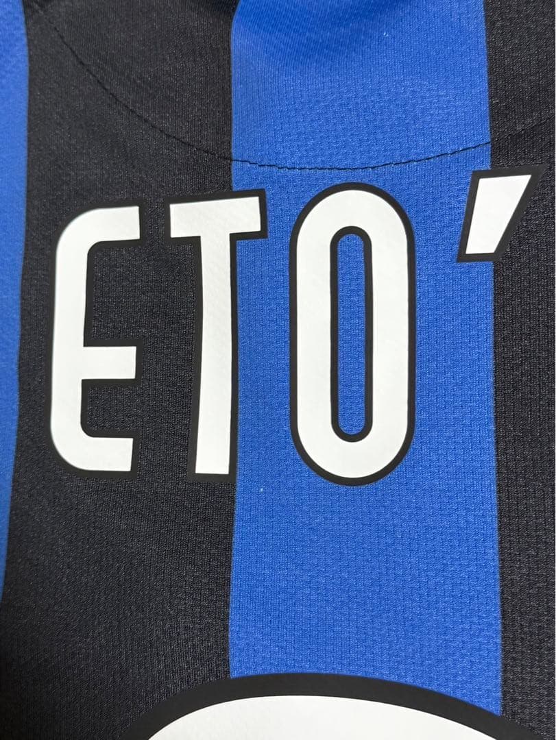 『正規品』インテル 09/10 エトー ユニフォーム ウェア