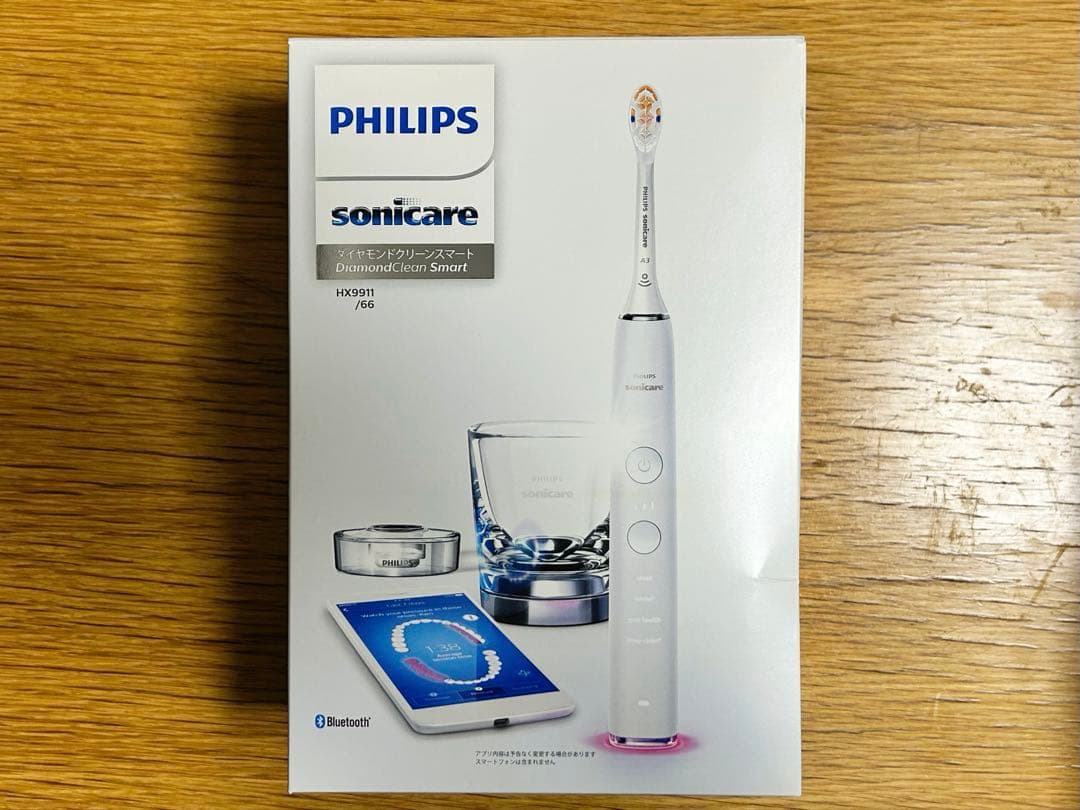 フィリップス ソニッケアー ダイヤモンドクリーンスマート本体＋替ブラシヘッド3本
