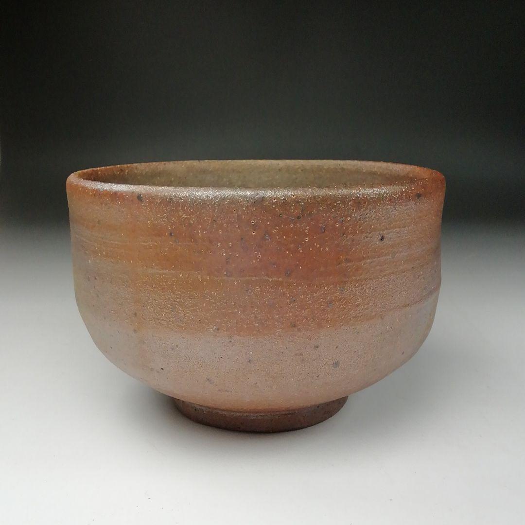 Ｔ１０９　茶碗　『薫染　茶碗』『益子焼』『箕輪靖夫』　共箱　抹茶碗　茶道具