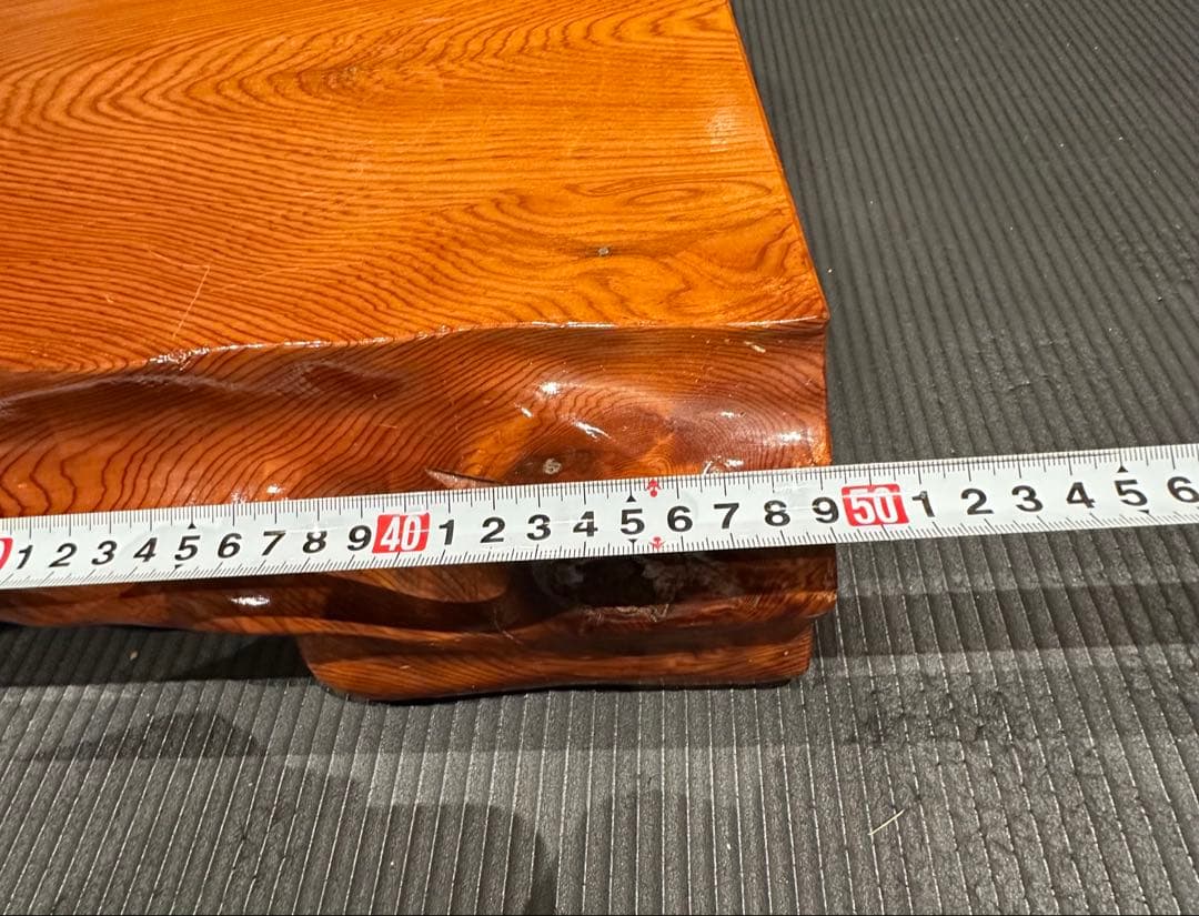 屋久杉 敷台 花台 骨董台 飾り台 一枚板 和室　希少