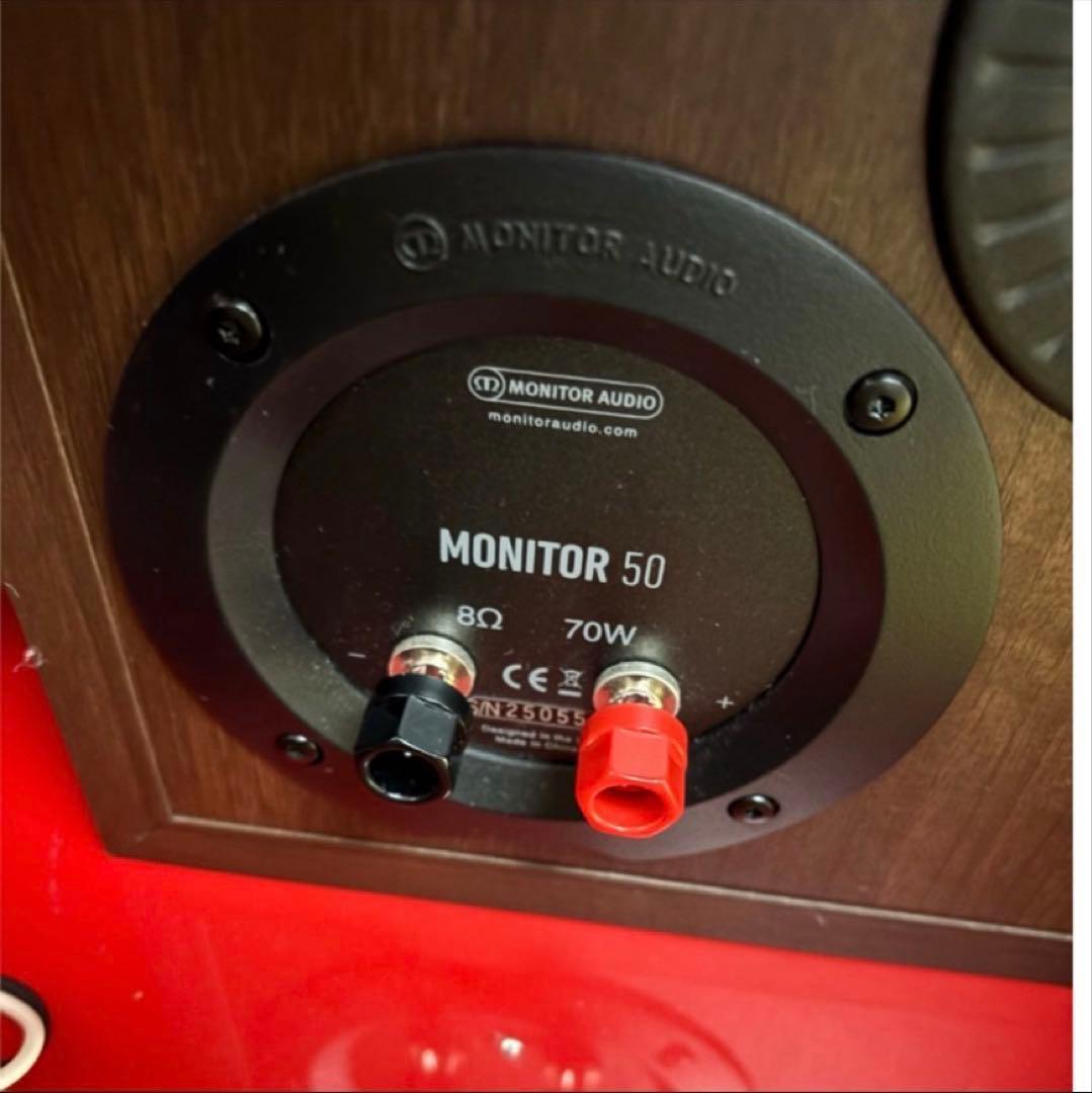 MONITOR AUDIO Monitor50 スピー　二個セット❣️