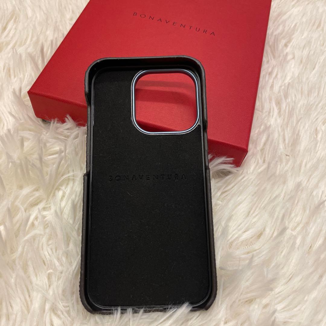 新品未使用　BONAVENTURA iPhone15pro チャコールグレー