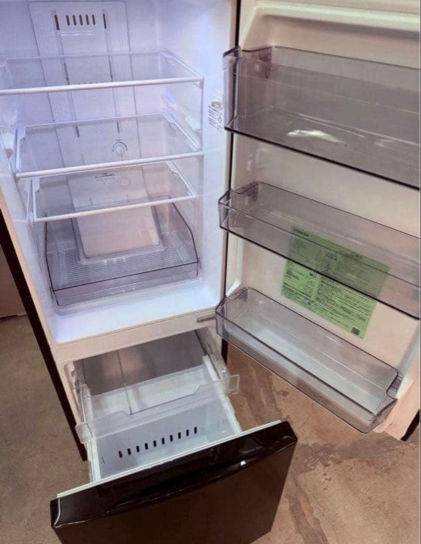 【高年式】2022年式 153L 東芝 冷蔵庫 GR-T15BS (K)