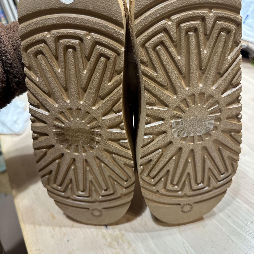 厚底ムートンブーツ サンダル ボア　24cm US7