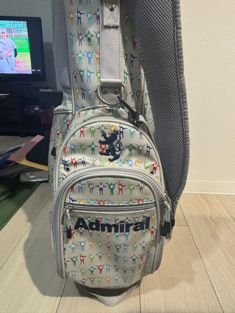 専用admiral キャディーバッグ1wカバー付
