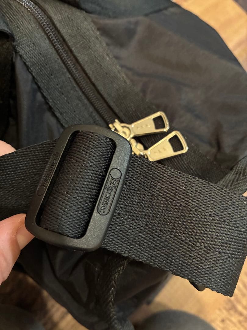 新品同　レスポートサック ボストンバッグ　オールブラック