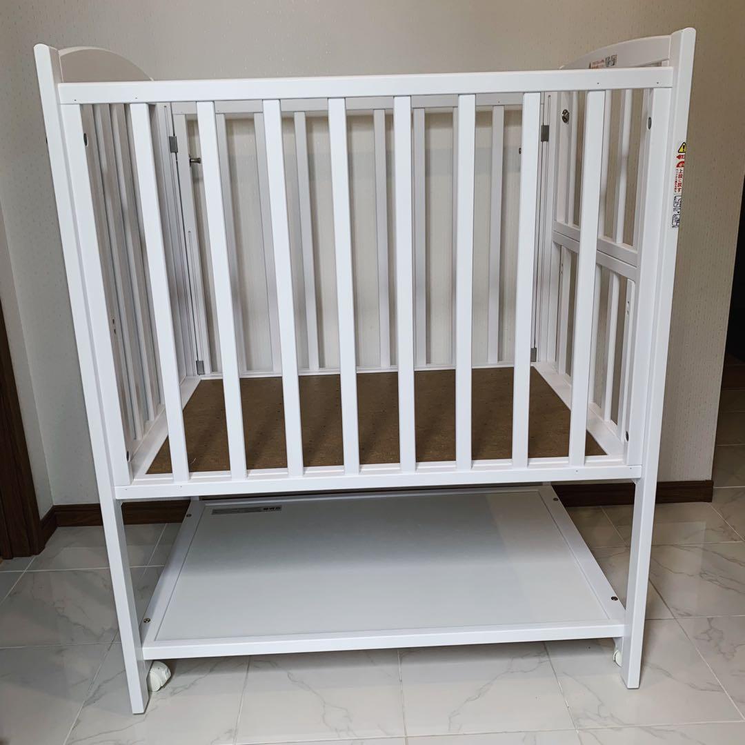 カトージプレミアムライン ハイタイプ ツーオープン ミニベッド　なおちゃん