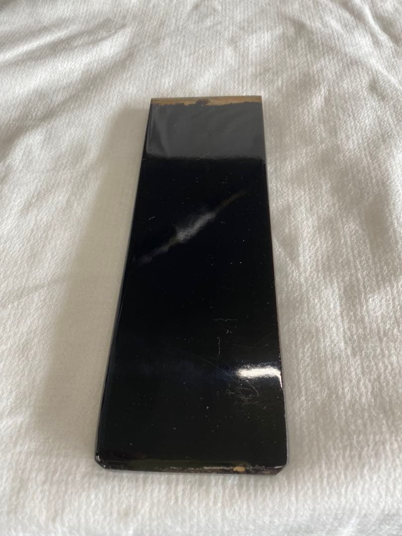 希少品　漆ハケ　刷毛庄　60粍　本体漆塗り済み