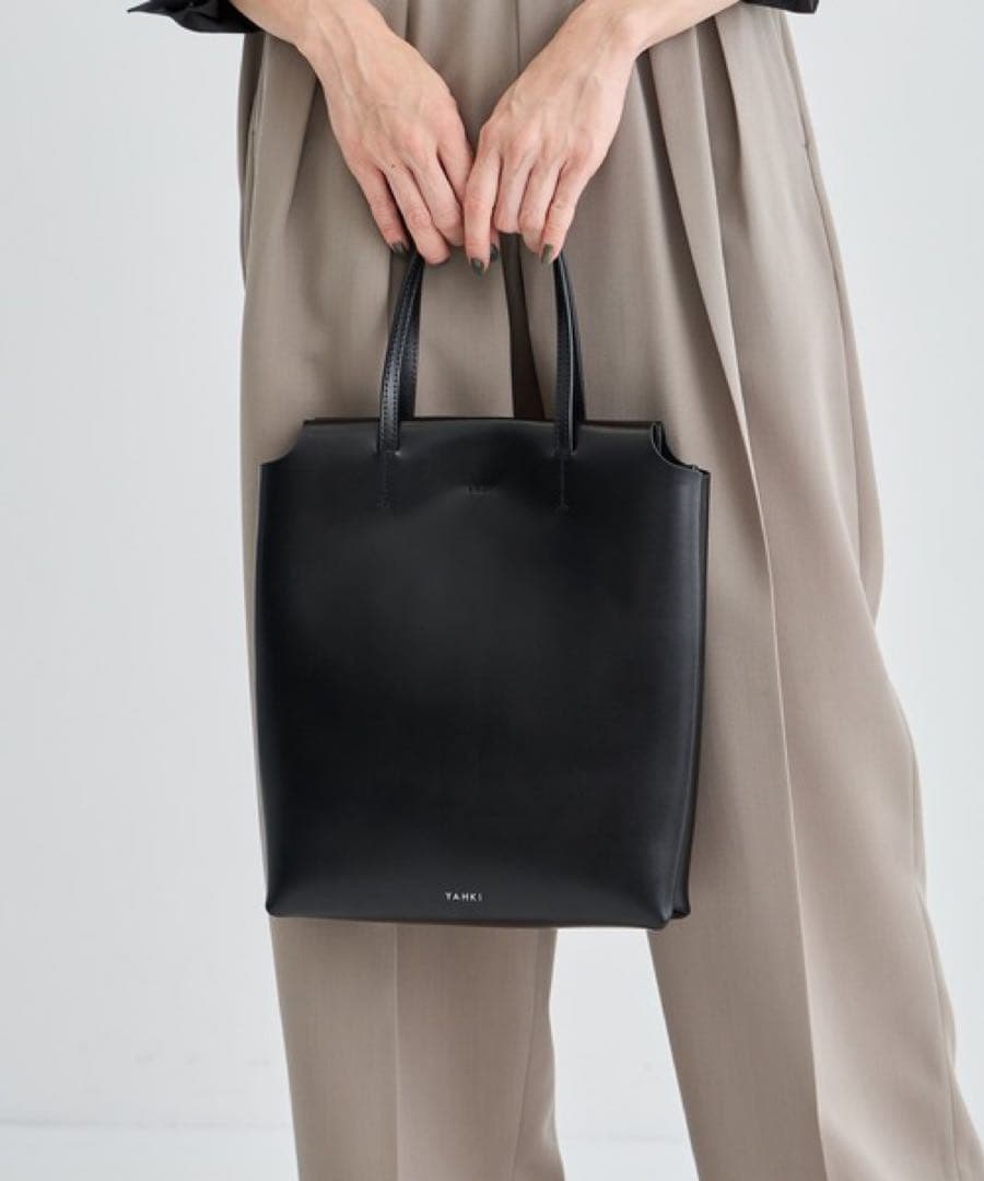 YAHKI／YH-666 TOTE BAG_BLACK A4サイズ