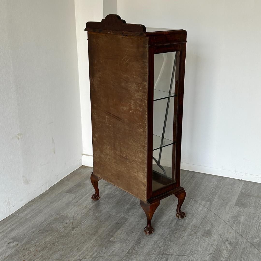 イギリス アンティーク家具 ディスプレイ キャビネット 1930年頃 767A