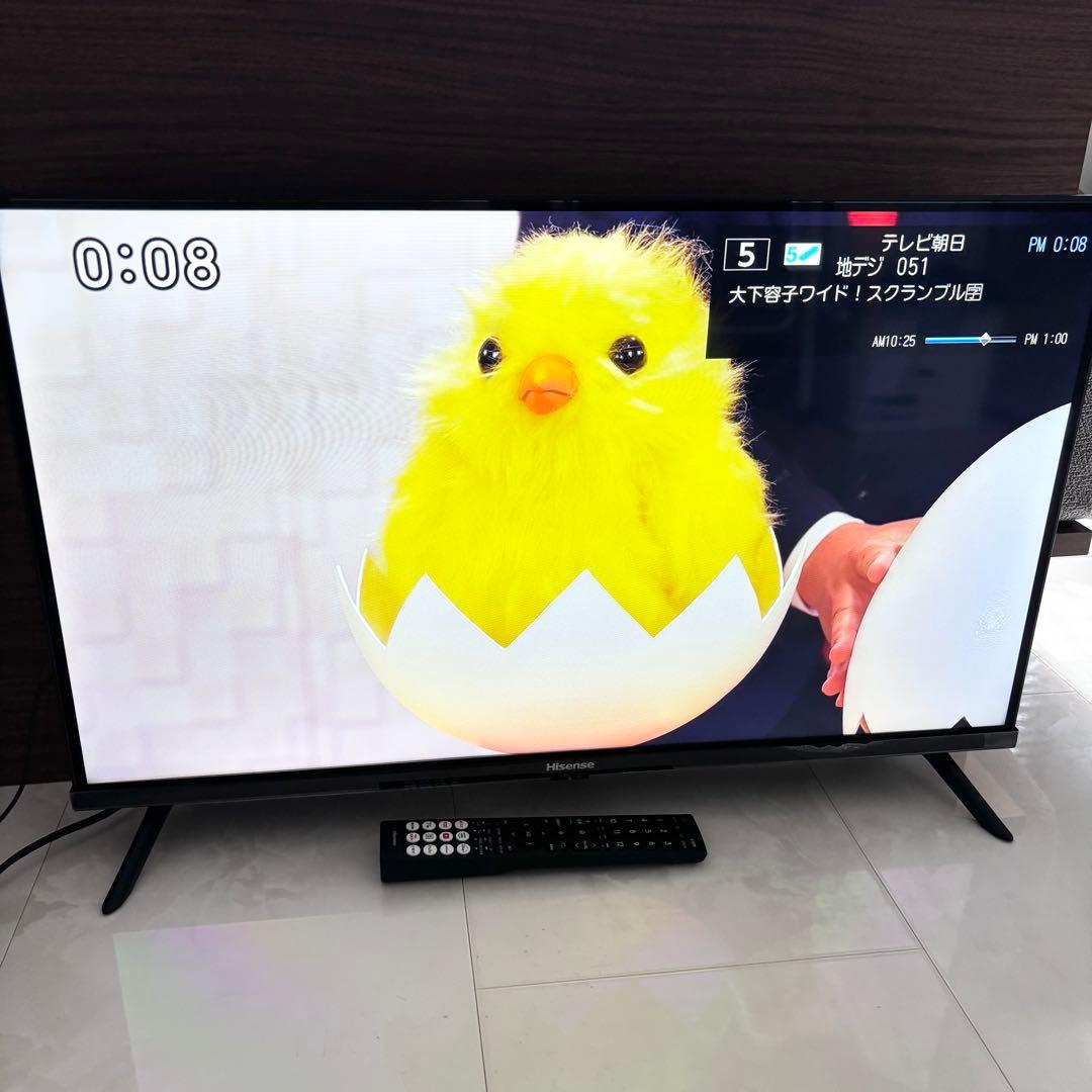 【美品】 テレビ　32V 2024年製　Hisense 送料無料
