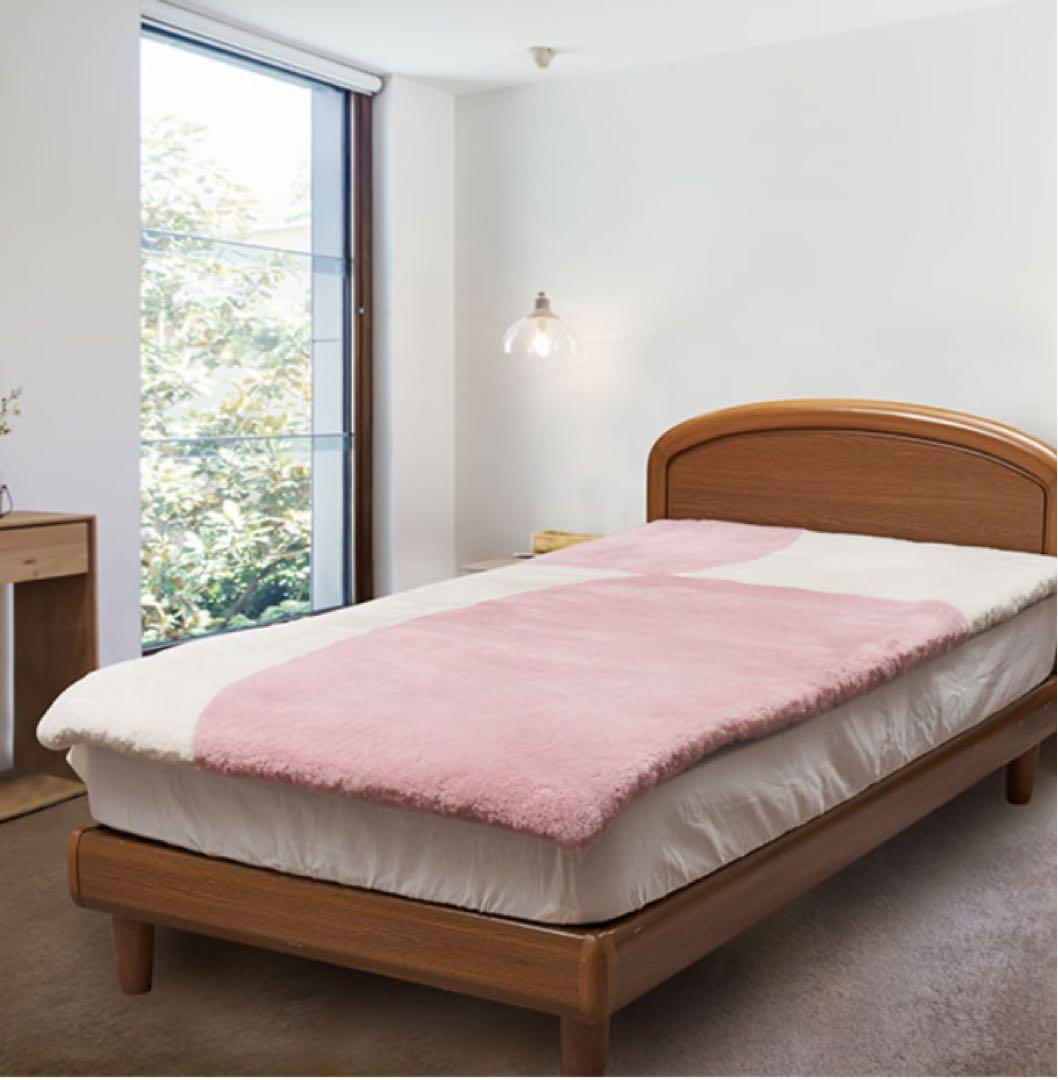 【新品未使用】　東洋羽毛　アリエス30 ムートン敷パット　S シングル