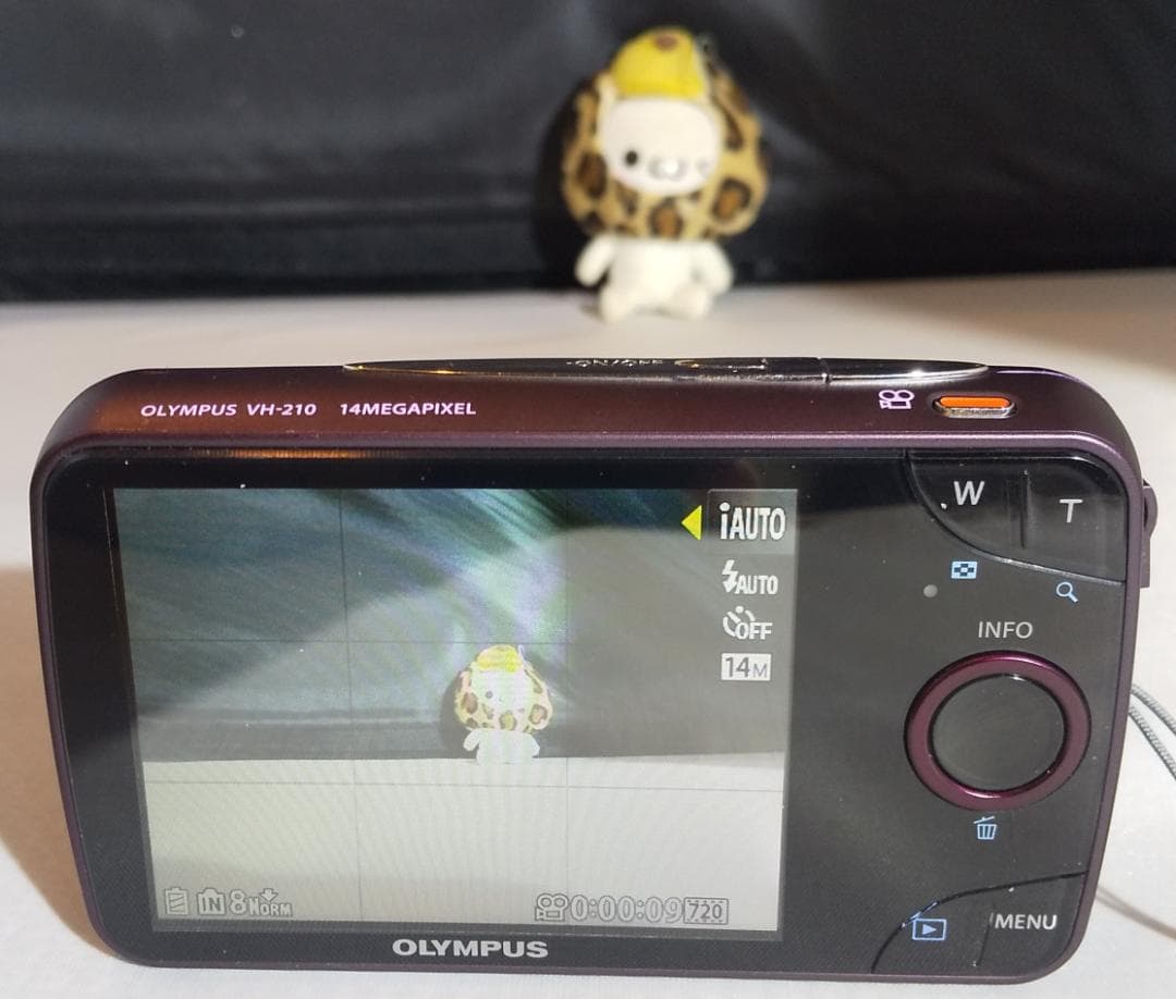 美品 OLYMPUS VH-210 動作確認済 1400万画素 パープル