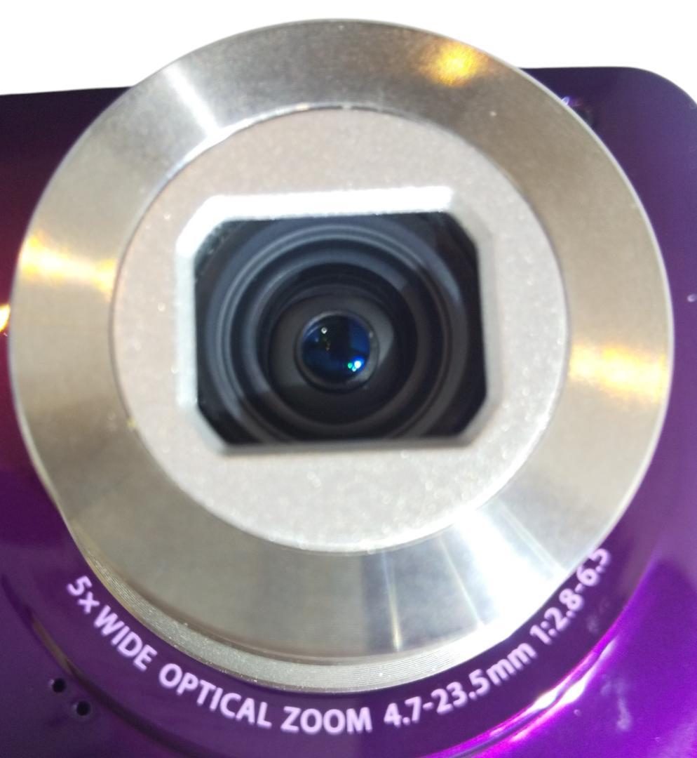 美品 OLYMPUS VH-210 動作確認済 1400万画素 パープル