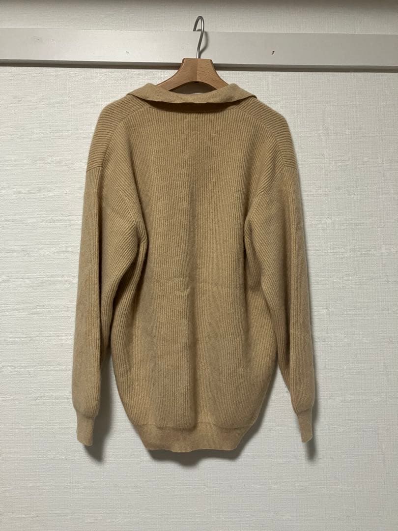 Steven Alan別注 BATONER カシミヤフォックス　ニットポロ