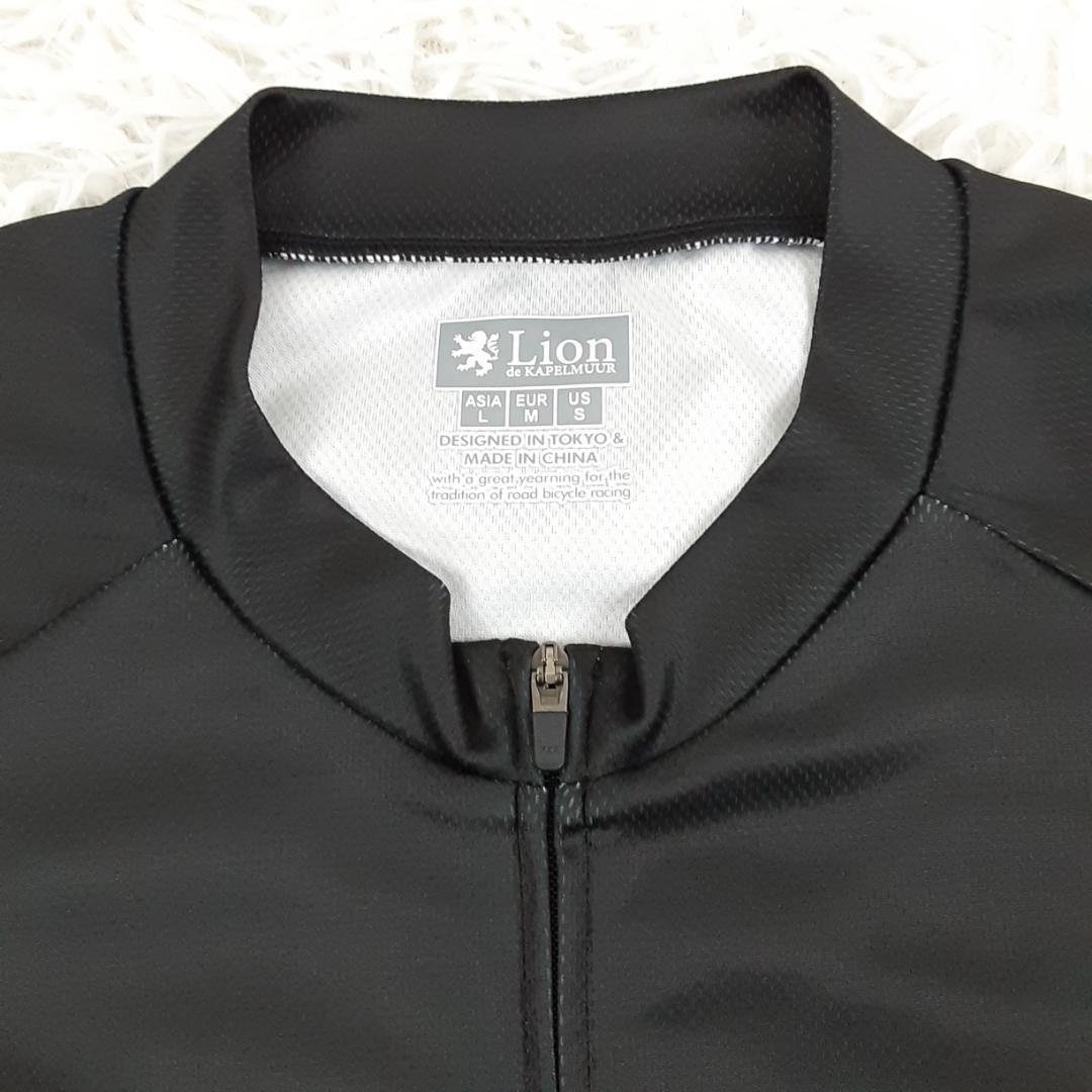 美品◎カペルミュール サイクルジャージ ブラック 黒 半袖 2点セット