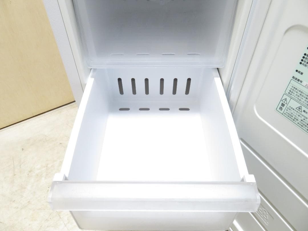 アイリスオーヤマ 2022年製 1ドア スリム 冷凍庫 80L 霜取り不要