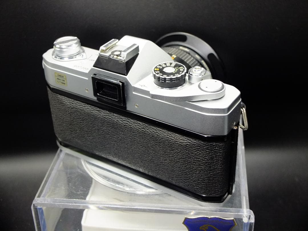 キャノンFTb前期型シルバー／FD28mmf3.5SC付【実写確認済整備品】