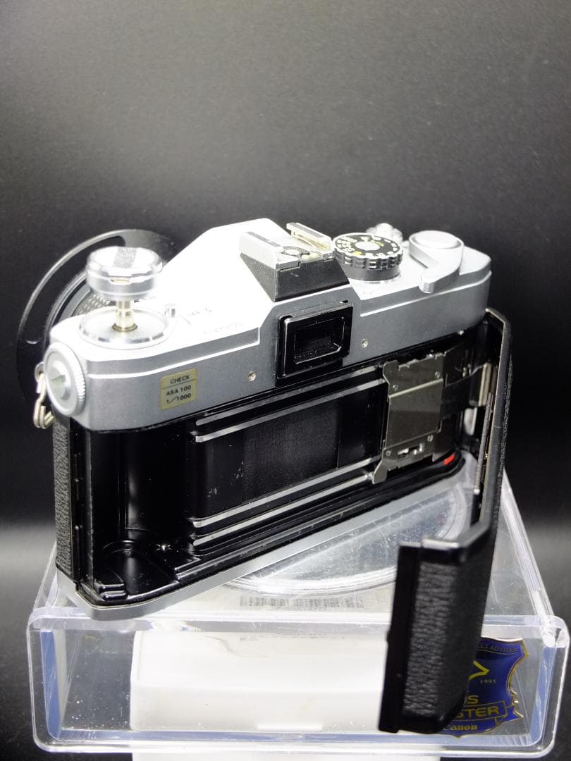 キャノンFTb前期型シルバー／FD28mmf3.5SC付【実写確認済整備品】