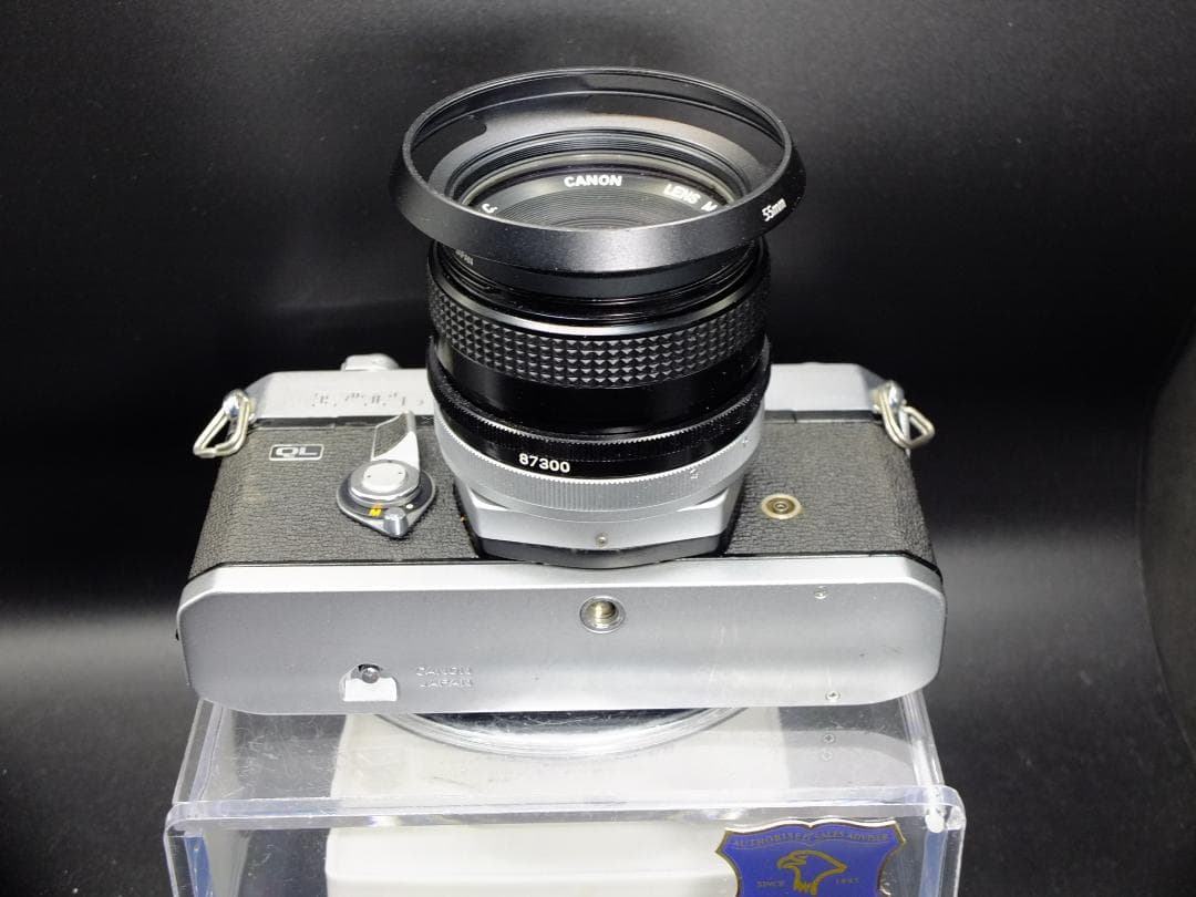 キャノンFTb前期型シルバー／FD28mmf3.5SC付【実写確認済整備品】