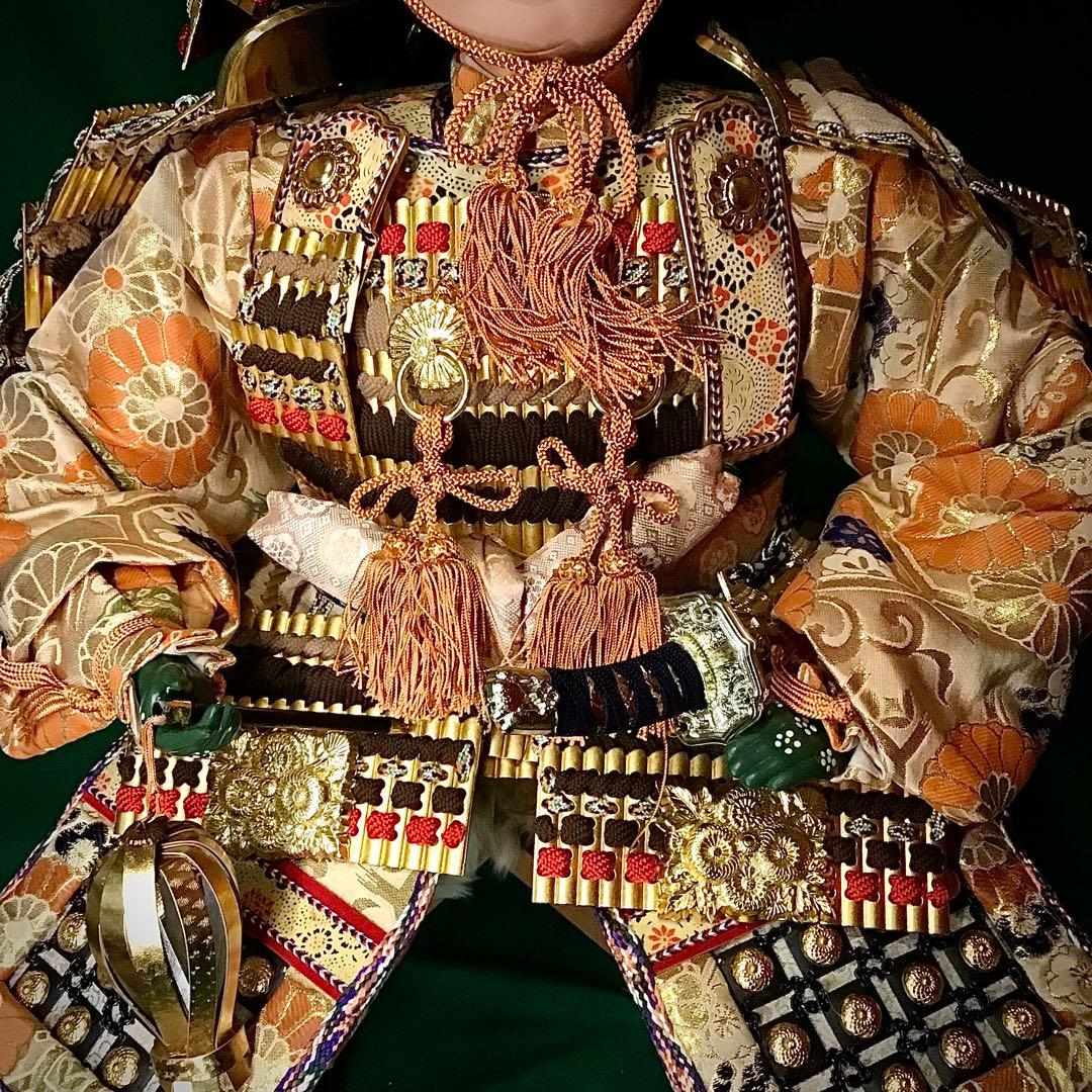 龍玉作 子供武将飾り 13号