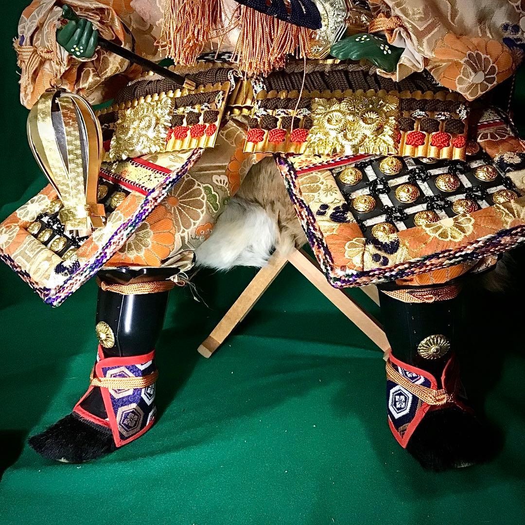 龍玉作 子供武将飾り 13号