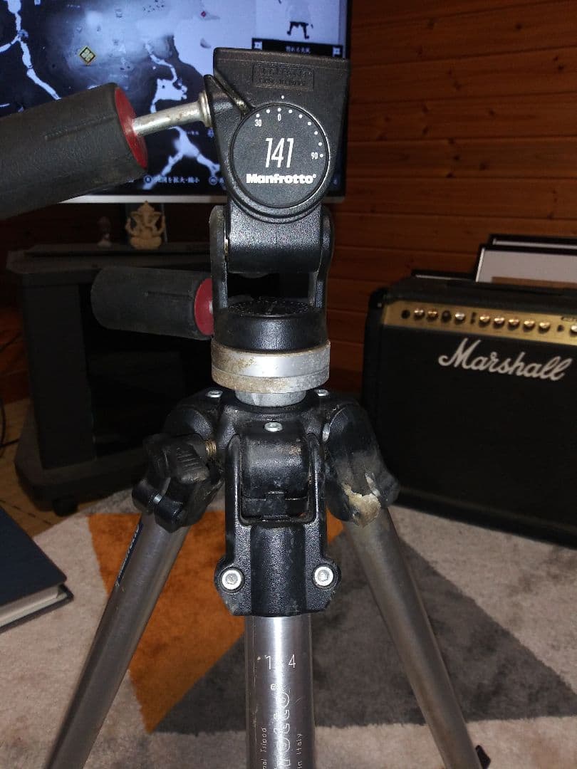 マンフロット　三脚　雲台　ストラップ