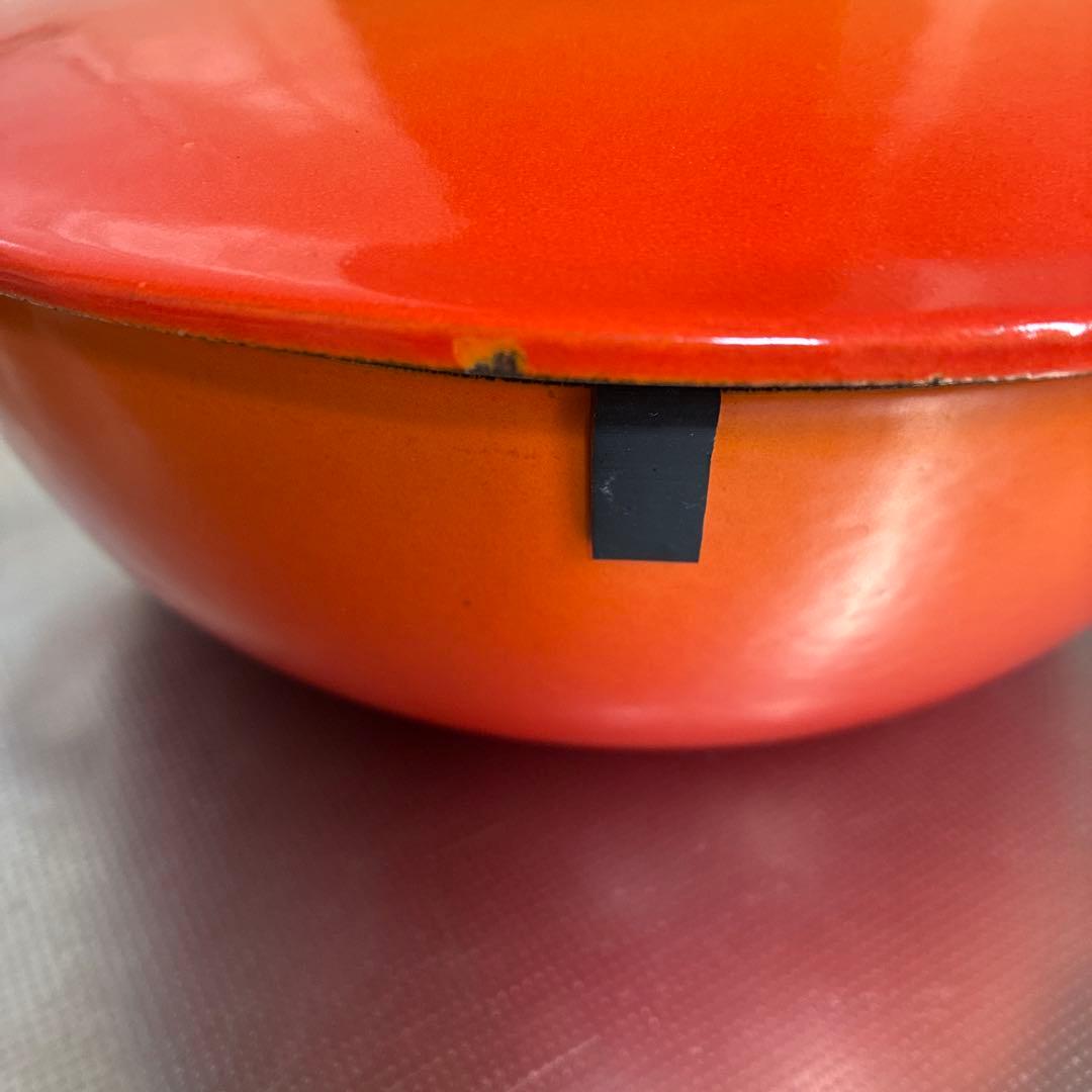 ル・クルーゼ鍋　レトロ