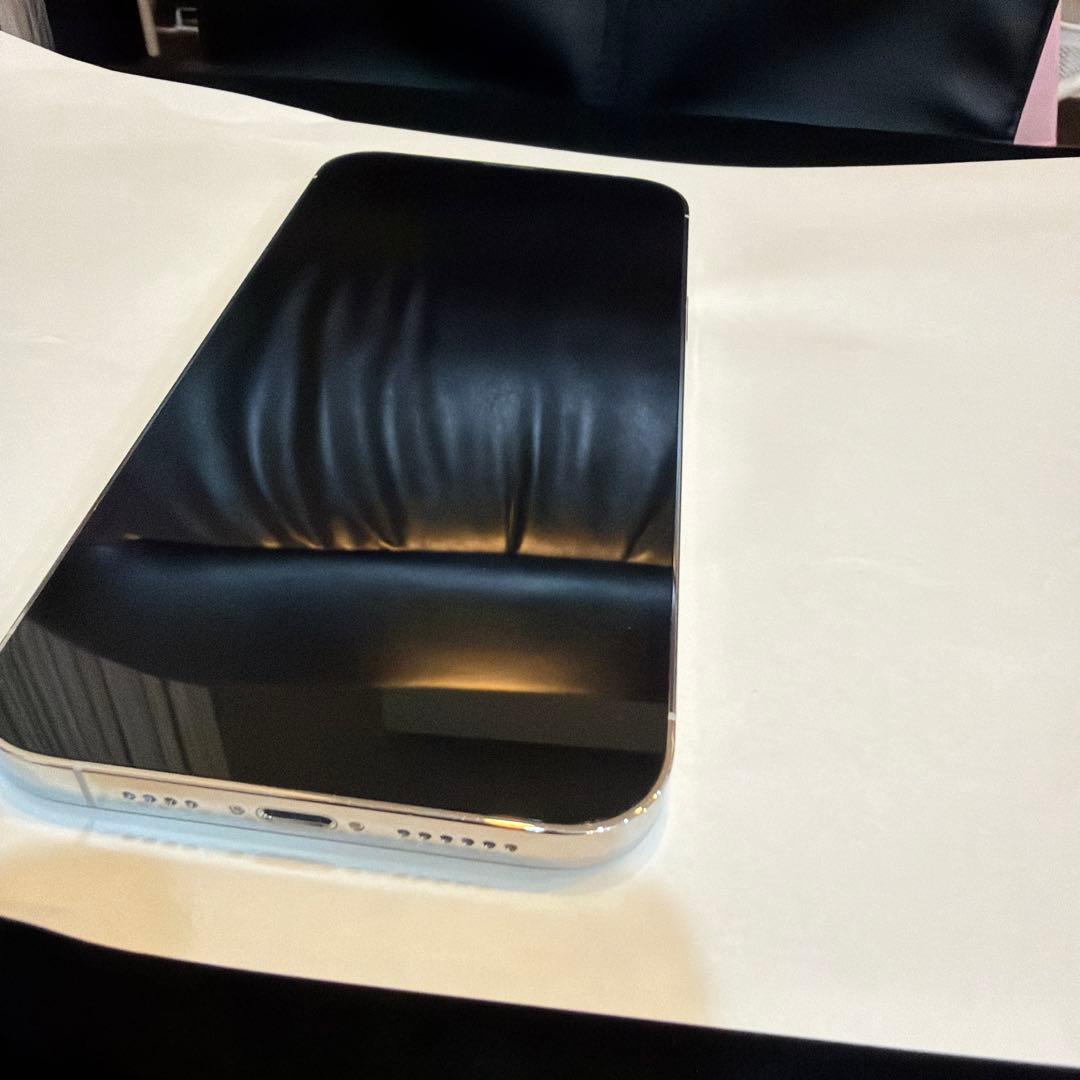 iPhone13promaxシルバー 256GB本体 箱付き　クリアケースおまけ