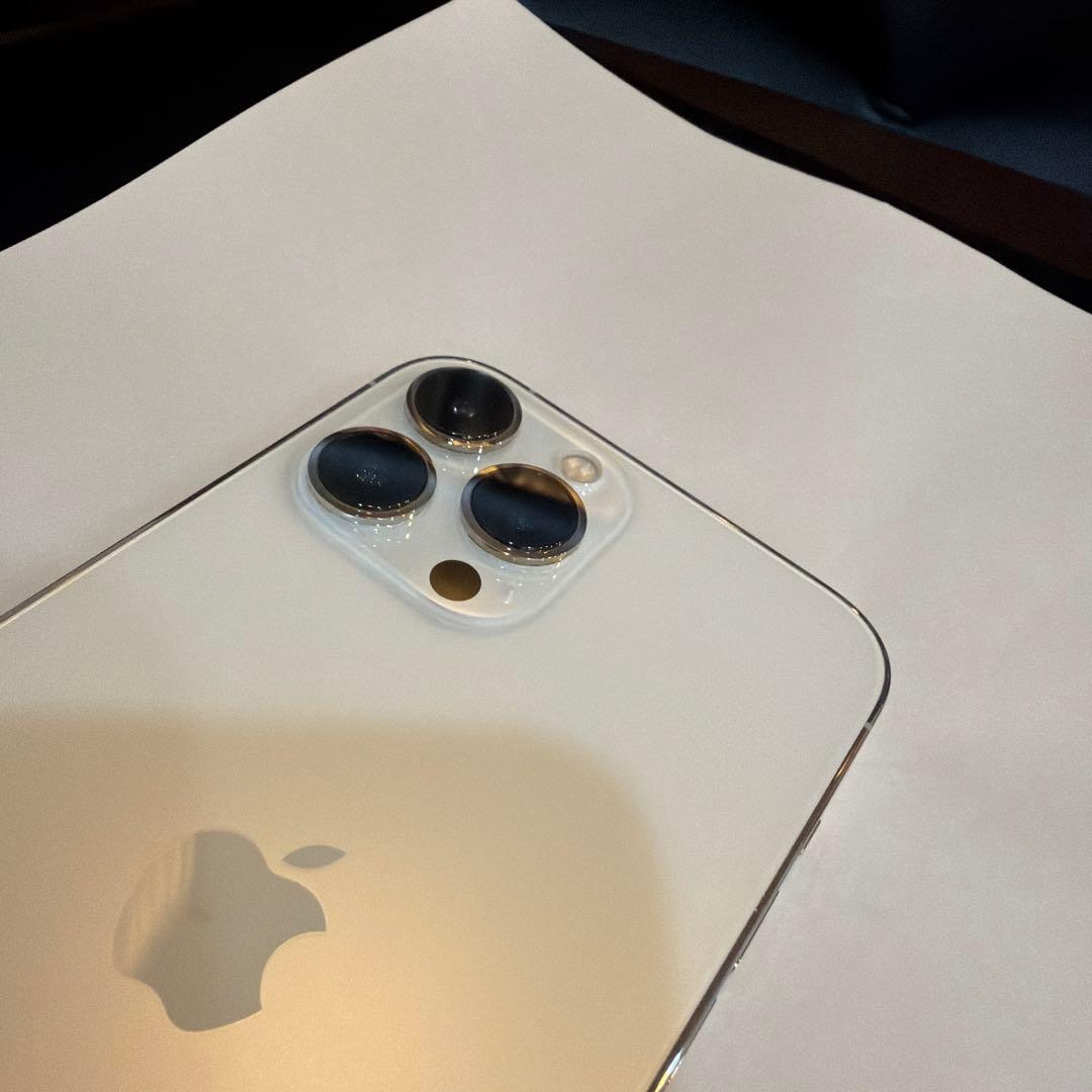 iPhone13promaxシルバー 256GB本体 箱付き　クリアケースおまけ