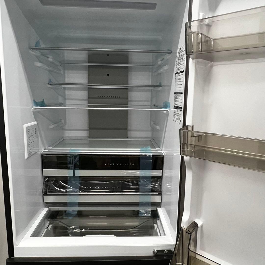 958❤️未使用　25年製　冷蔵庫　AQUA　450ℓ　大型　綺麗　安い　設置無料