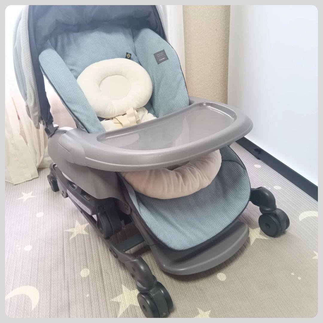 コンビ電動ハイローネムリラAT SWINGBEDi LongスリープシェルEG