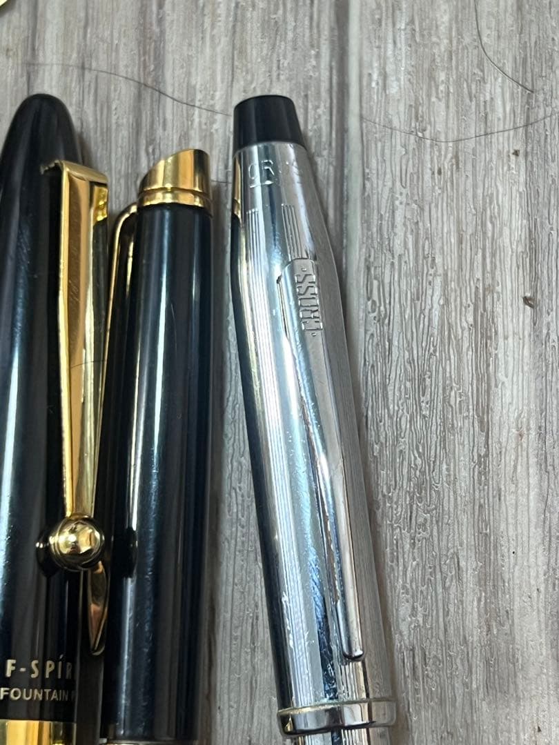 万年筆 ボールペン セット まとめ ゴールド 金 14K