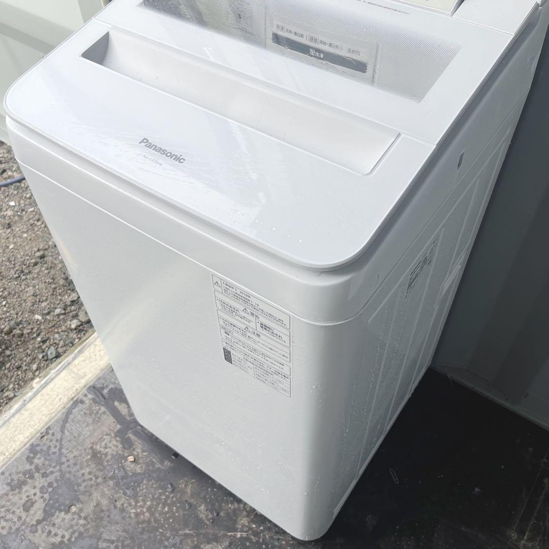 319取付無料！完動品！パナソニックエコナビ搭載シンプルホワイト7kg洗濯機