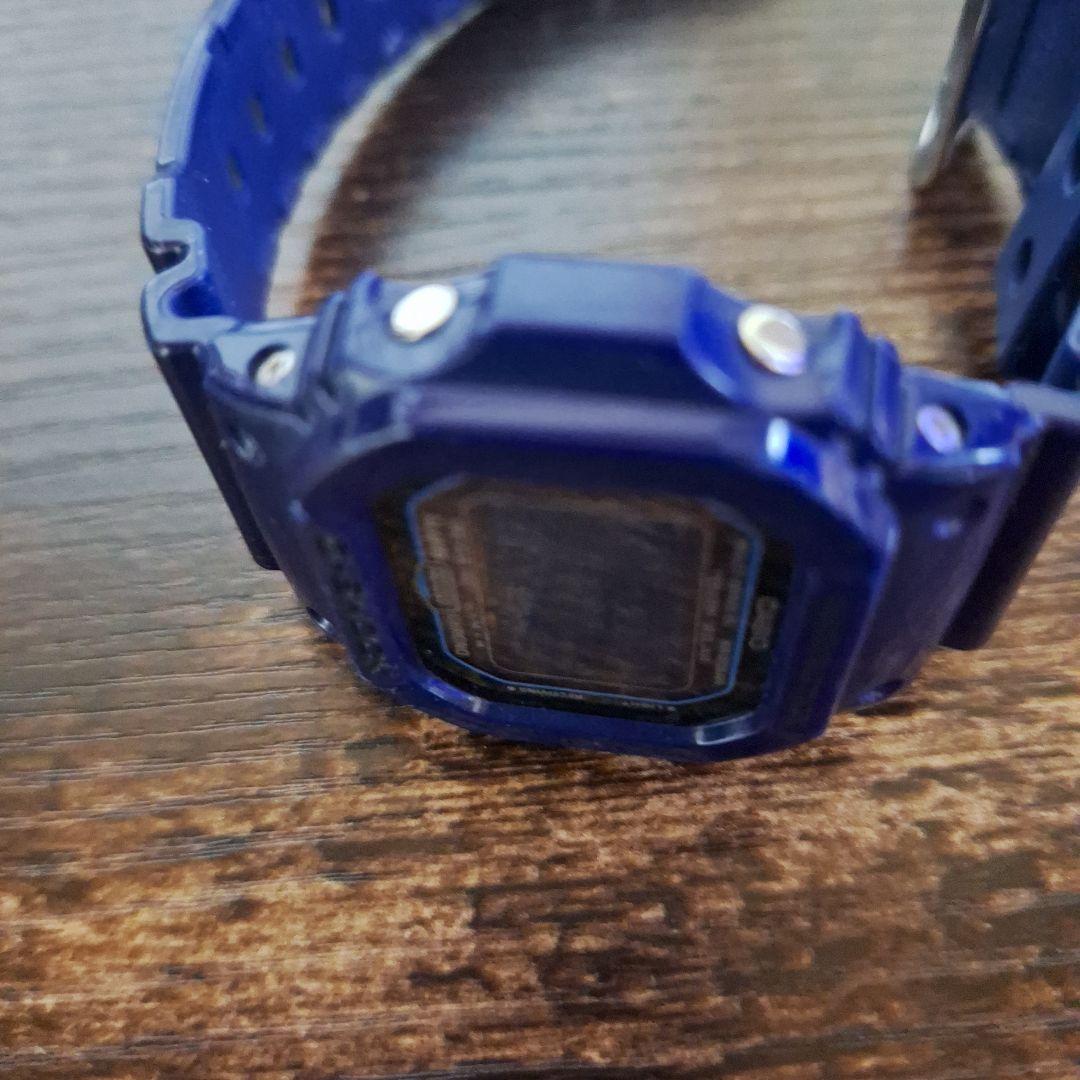 CASIO G-SHOCK ネイビー ソーラー腕時計