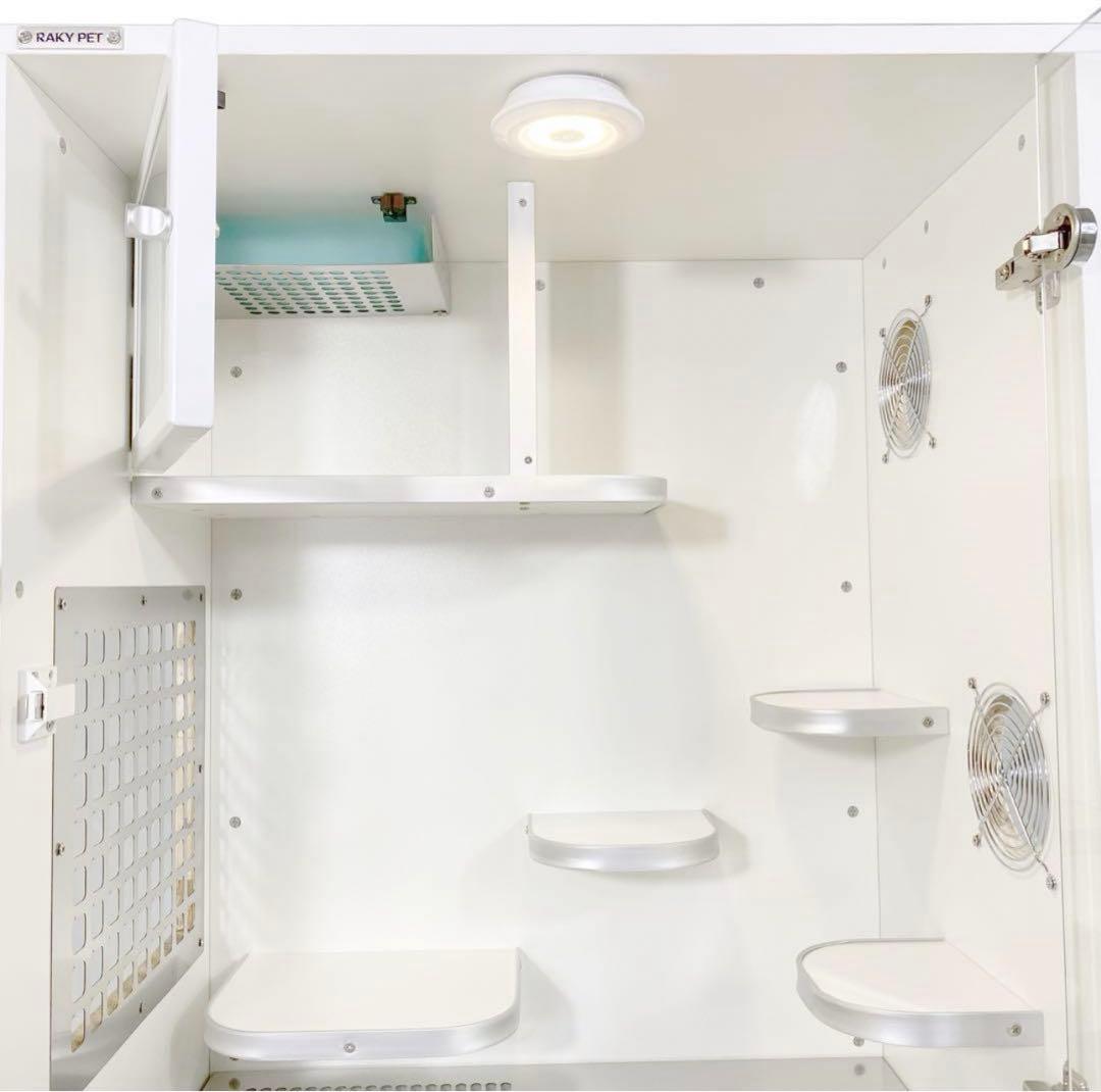 小動物用ケージ　チンチラゲージ　ケージ　80cm [組み立て完成品]+回し車