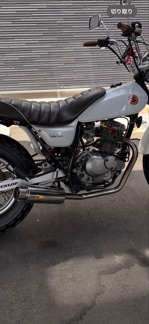 スズキ バンバン200 リアライズ　 (BA-NH41A) 社外マフラー