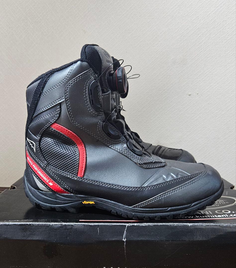 クシタニ　アドーネシューズ　K-4575　26.0　ガンメタル