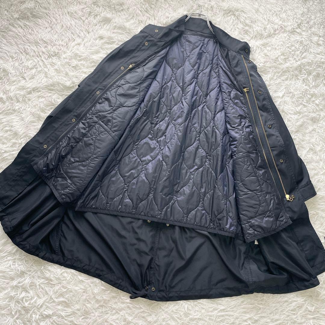 美品✨SHENERY シーナリー 3way ライナー付きモッズコート ネイビー