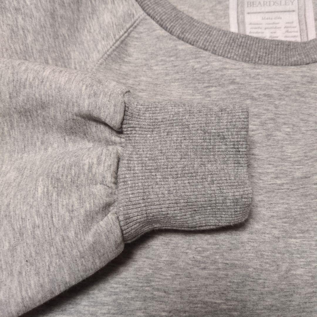 ビアズリー BEARDSLEY ダンボールサークルプルオーバー グレー
