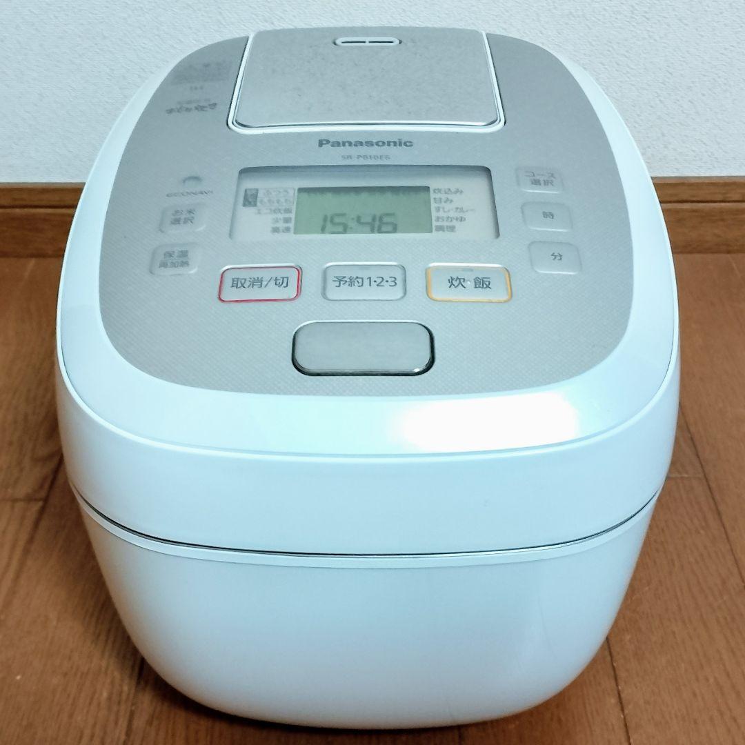 Panasonic　SR-PB10E6　可変圧力おどり炊き IH　5.5合炊き