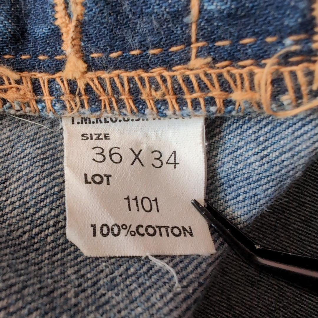 リーカウボーイ 復刻 1101 W36 セルビッチ ヘアオンハイド