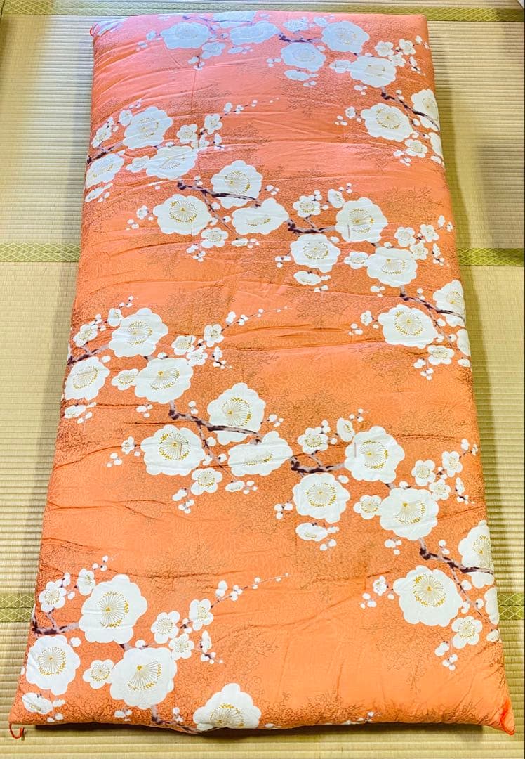 @neko1　【未使用】日本製　高級婚礼布団　敷布団　シングル　和布団