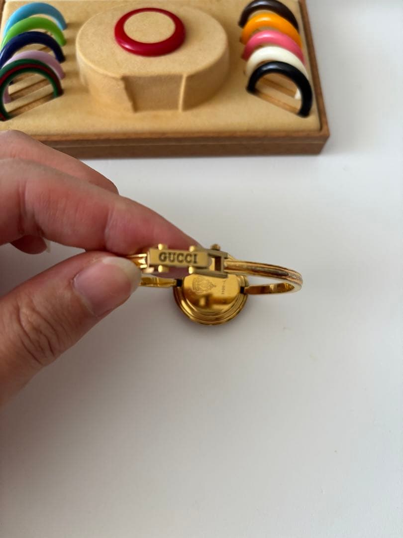 GUCCI チェンジベゼル　稼働未確認