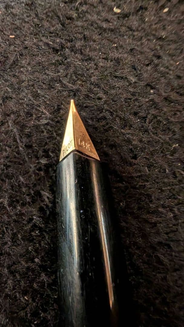 黒い万年筆3本セット