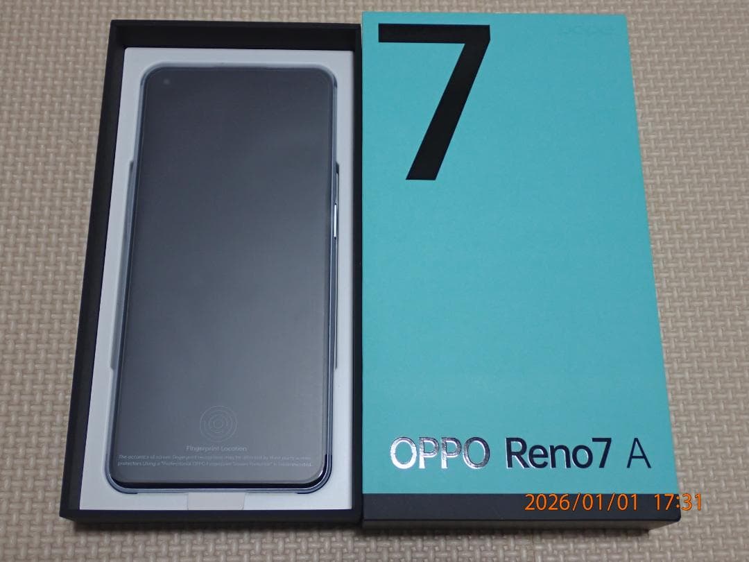 OPPO Reno7A SIMフリー ドリームブルー