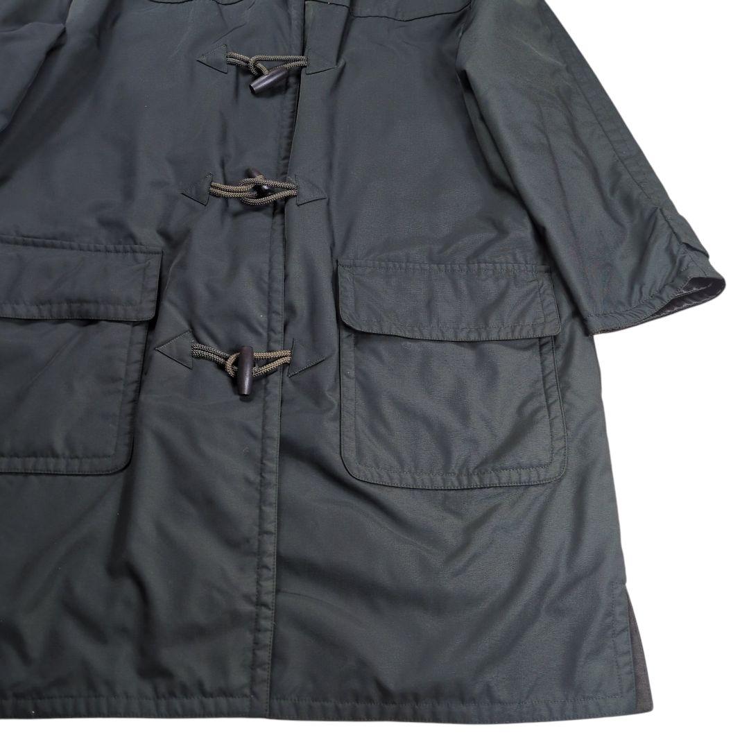 【美品】HERMES 裏地カシミヤ 中綿 フーデッド ダッフルコート